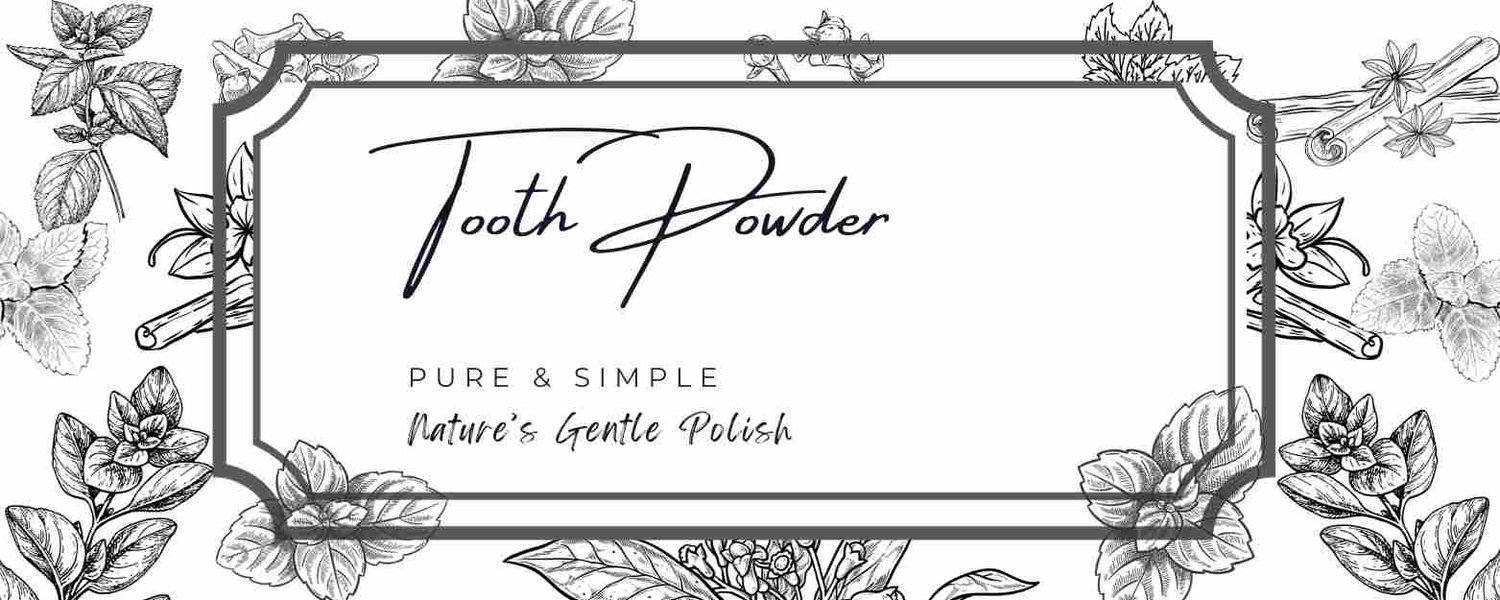 All Natural Mineral Tooth Powder Collection