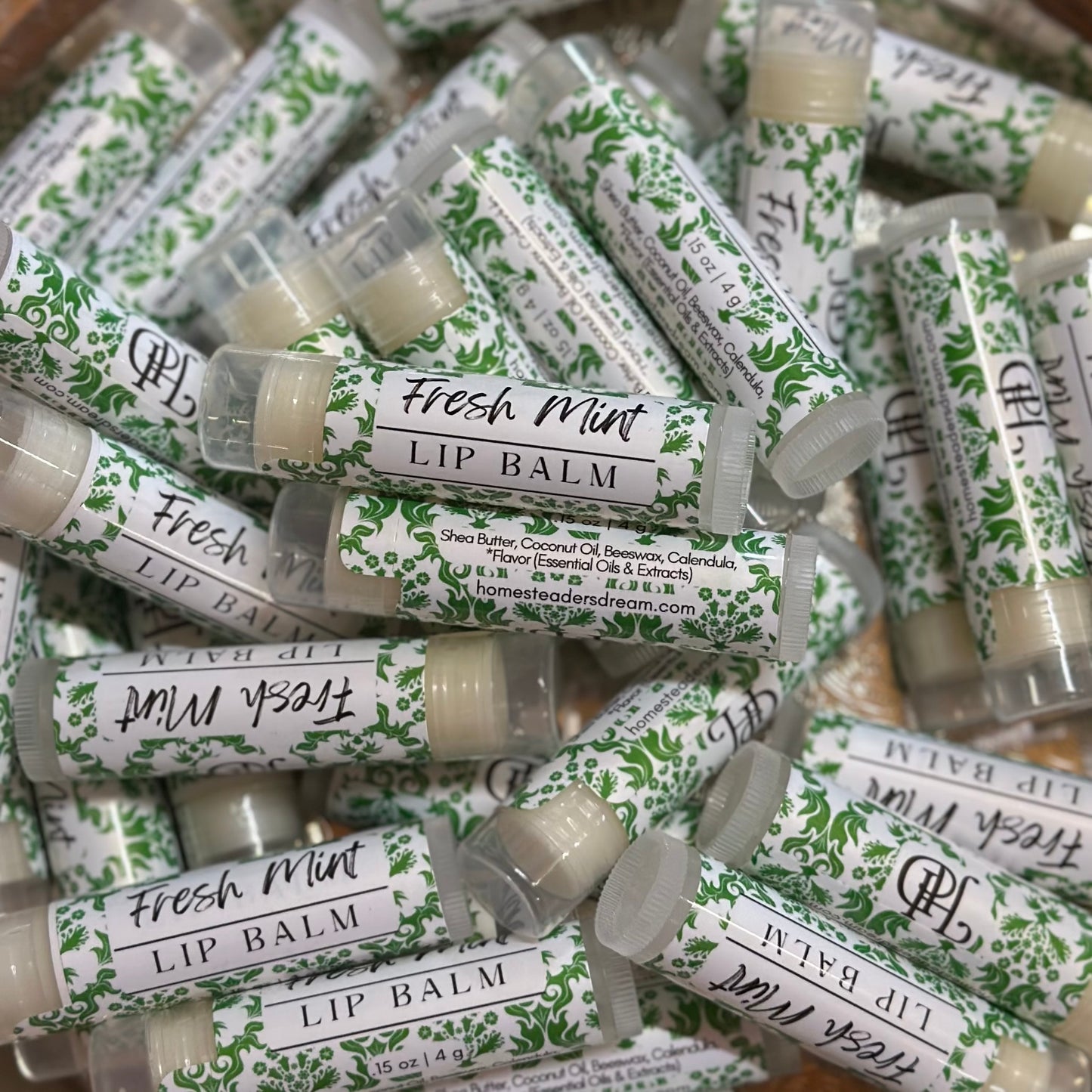 Fresh Mint Lip Balm Set