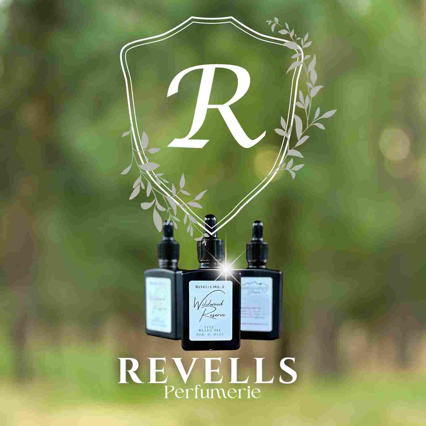 Wildwood Reserve Beard Oil with Revells Perfumerie Crest