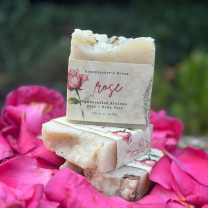 Romantic Rose Shea Soap