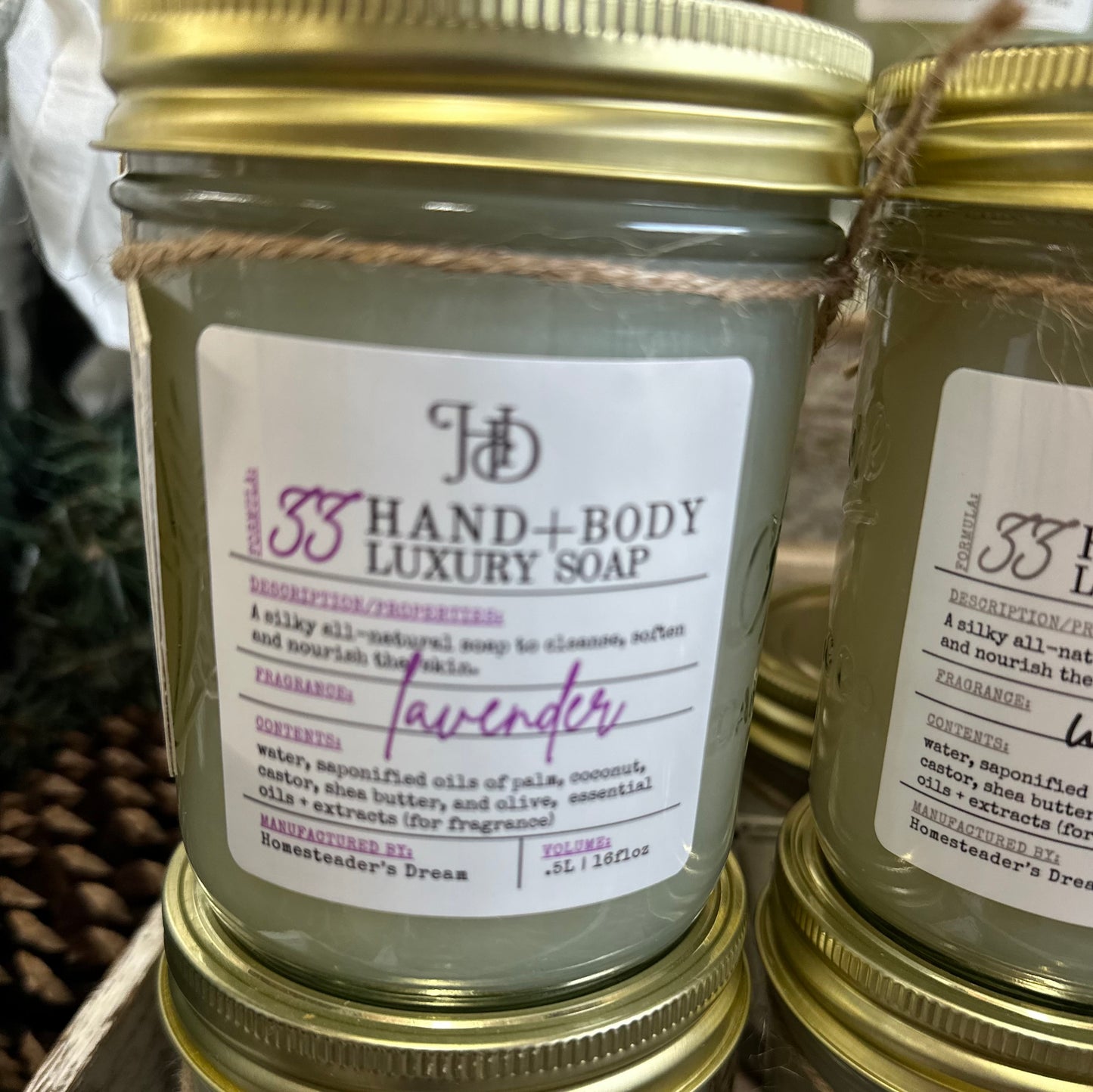 Hand + Body Luxury Soap