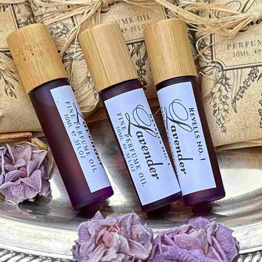 Lavender 10ml Perfume Oil roll-on bottles