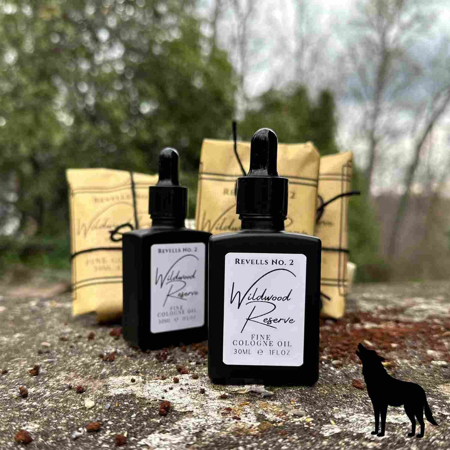 Wildwood Fine Cologne Oil with packaging